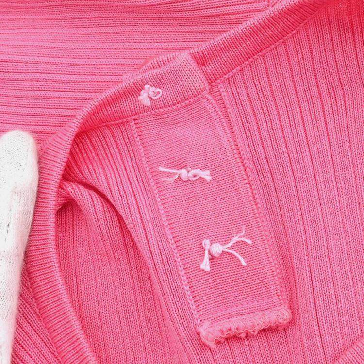 مملوكة مسبقًا Chanel Sleeveless Tank Top Pink 97P #40