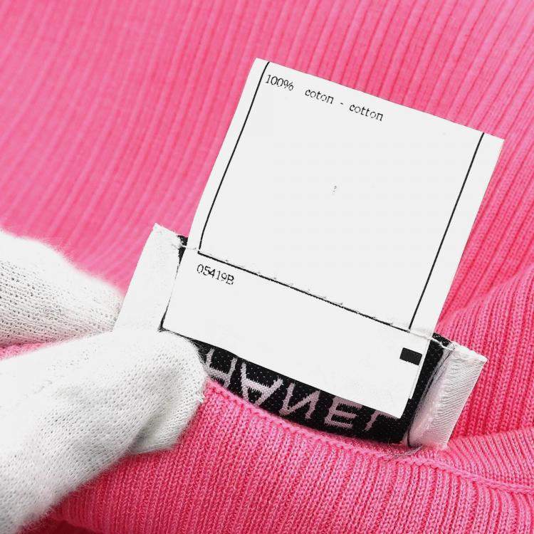 مملوكة مسبقًا Chanel Sleeveless Tank Top Pink 97P #40