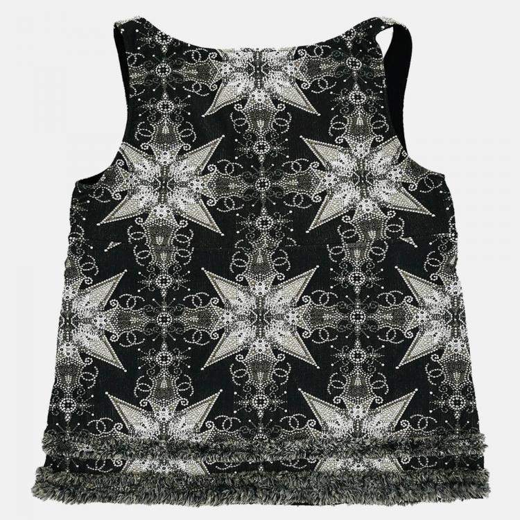 مملوكة مسبقًا Chanel Sleeveless Top Black 06P #38