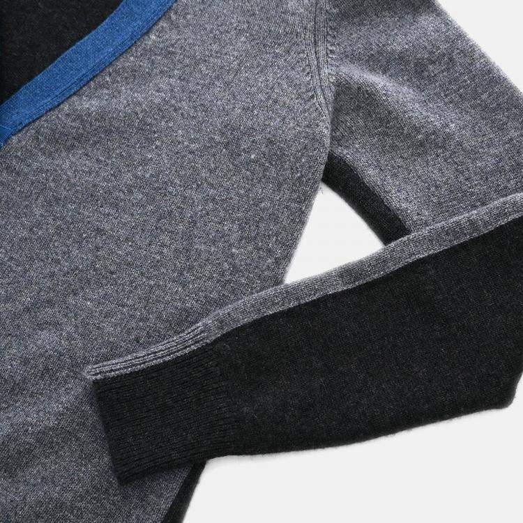 Pre Owned Chanel Cardigan Gray Size 34