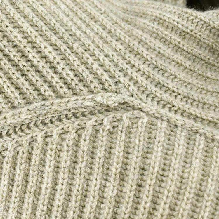 Pre Owned Chanel Sweater Gray Size 38