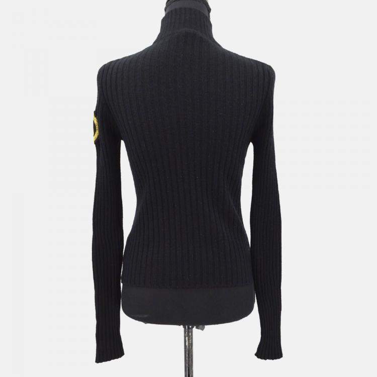 Pre Owned Chanel Sweater Black Size 36