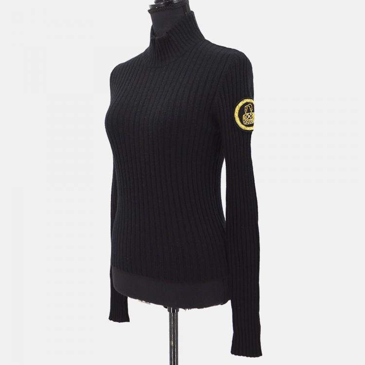 Pre Owned Chanel Sweater Black Size 36