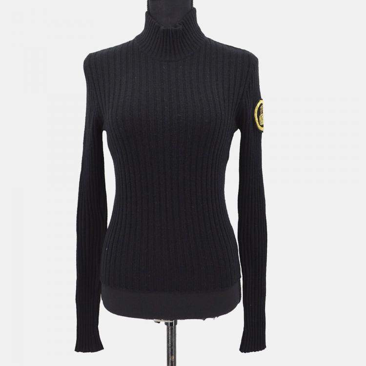 Pre Owned Chanel Sweater Black Size 36