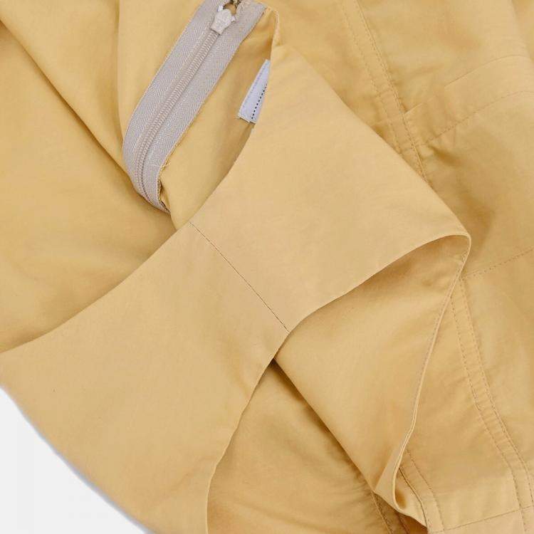 Pre Owned Chanel Sleeveless jumpsuit Yellow Size 38