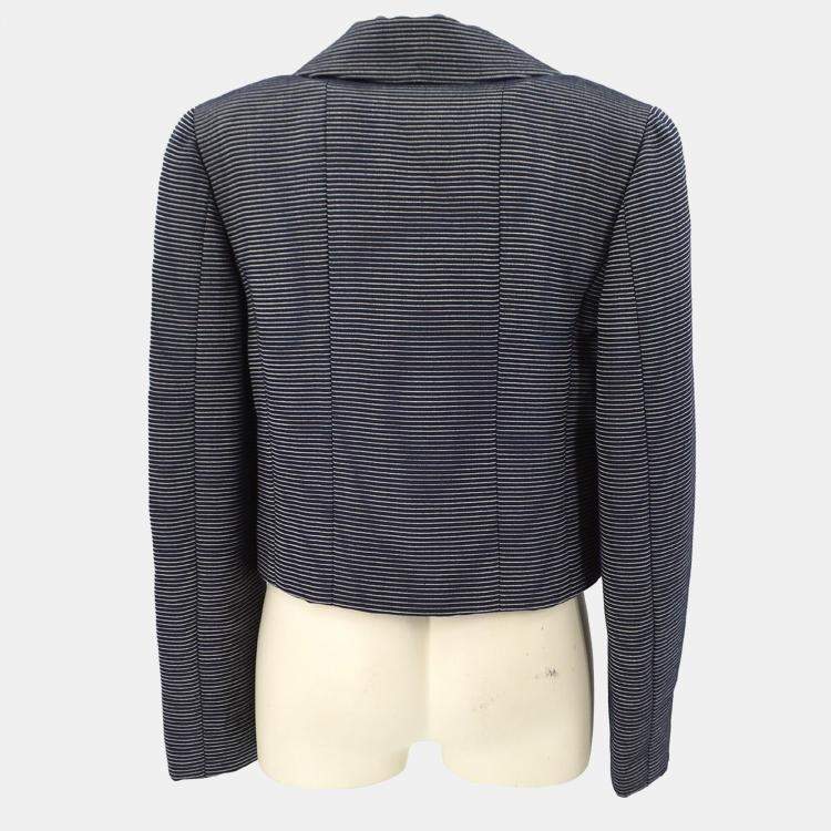 Pre Owned Chanel Jacket Navy #38