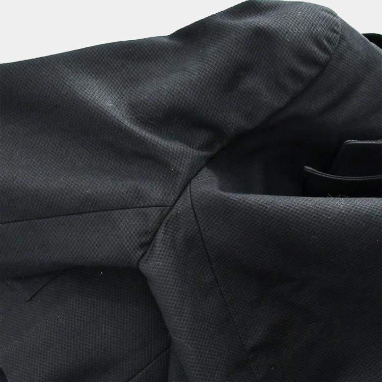 Pre Owned Chanel Setup Suit Jacket Skirt Black 98S #36