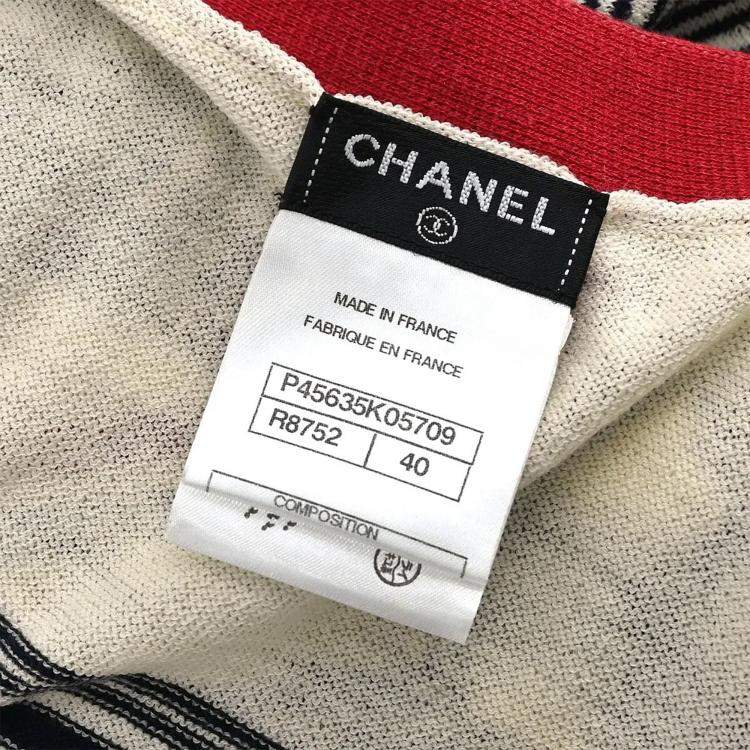 Pre Owned Chanel Cardigan Ivory #40
