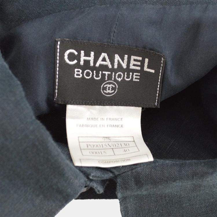 مملوكة مسبقًا Chanel Dress Navy #40
