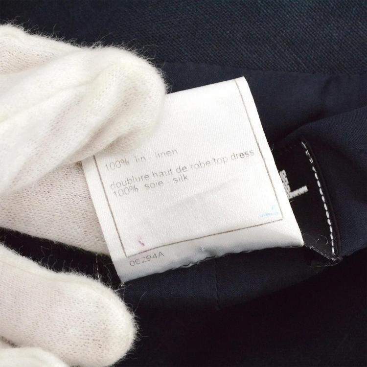 مملوكة مسبقًا Chanel Dress Navy #40