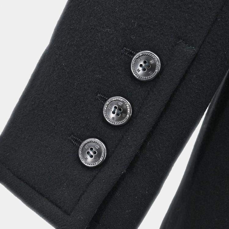 مملوكة مسبقًا Chanel Double Breasted Jacket Black 98A #38