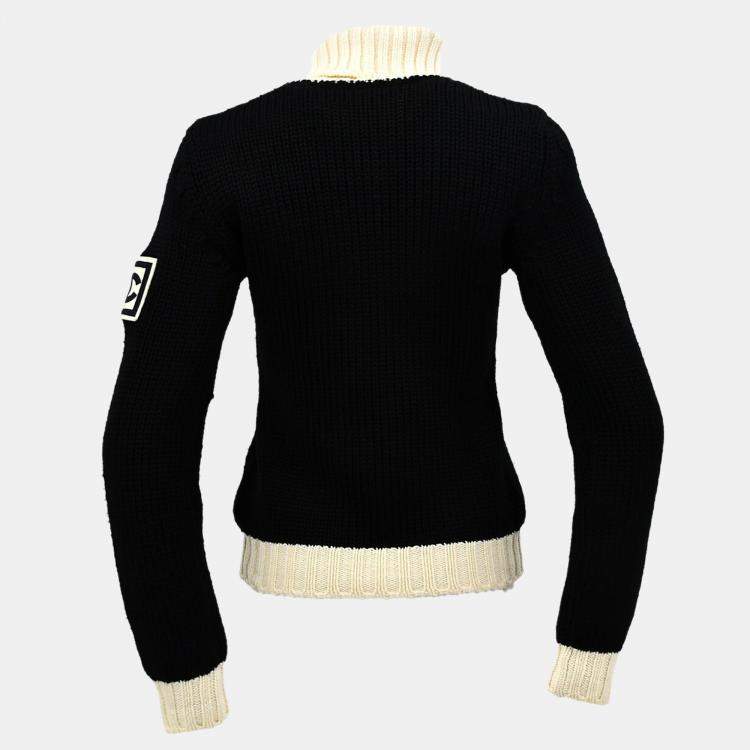 Pre Owned Chanel Sport Line Sweater Black 