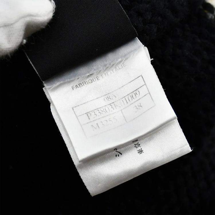 Pre Owned Chanel Sport Line Sweater Black 