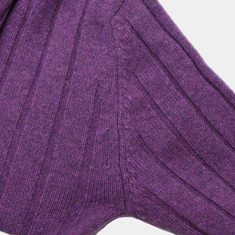 مملوكة مسبقًا Chanel Cardigan Purple 