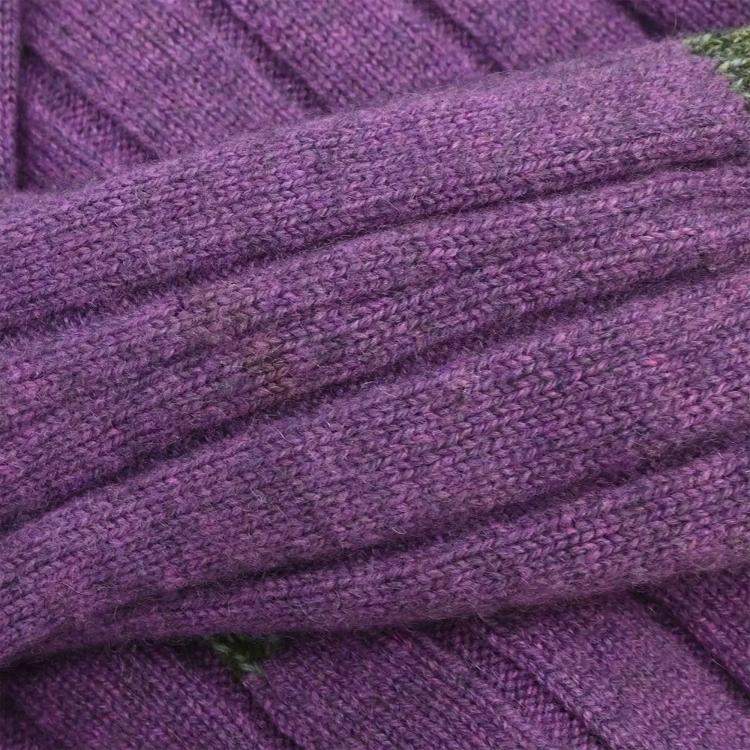 مملوكة مسبقًا Chanel Cardigan Purple 