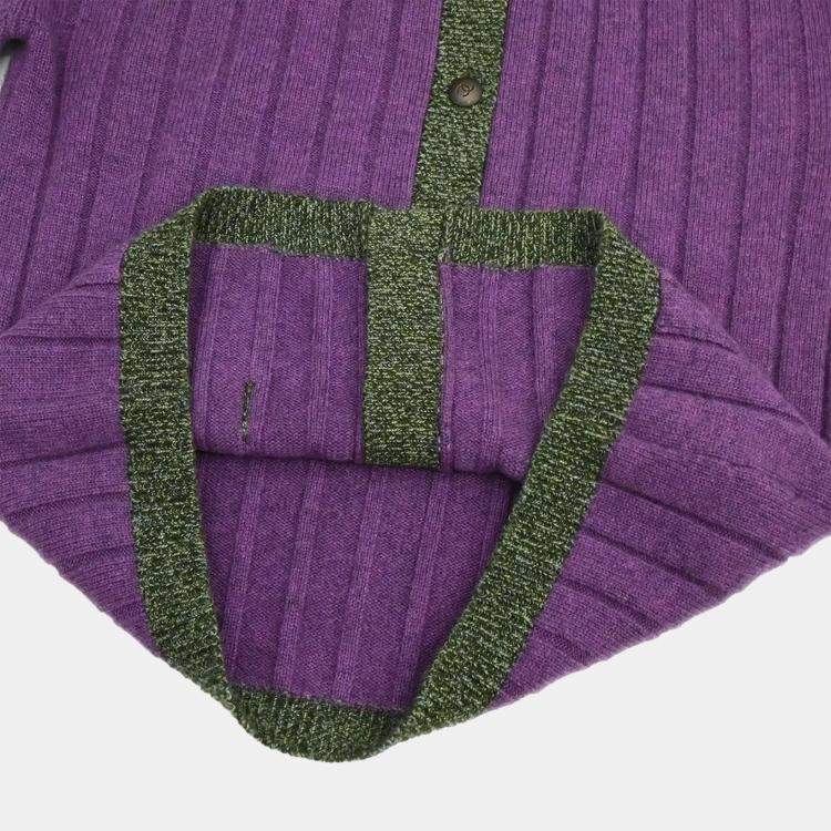 مملوكة مسبقًا Chanel Cardigan Purple 