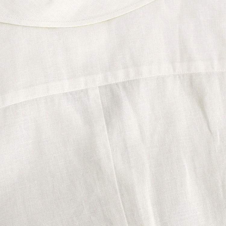 Pre Owned Chanel Short Sleeve Shirt White 