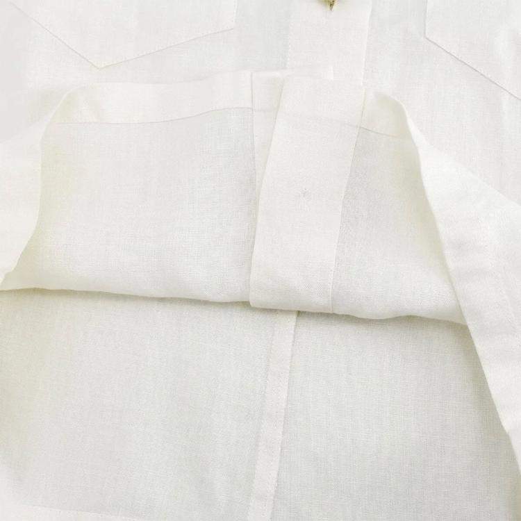 Pre Owned Chanel Short Sleeve Shirt White 