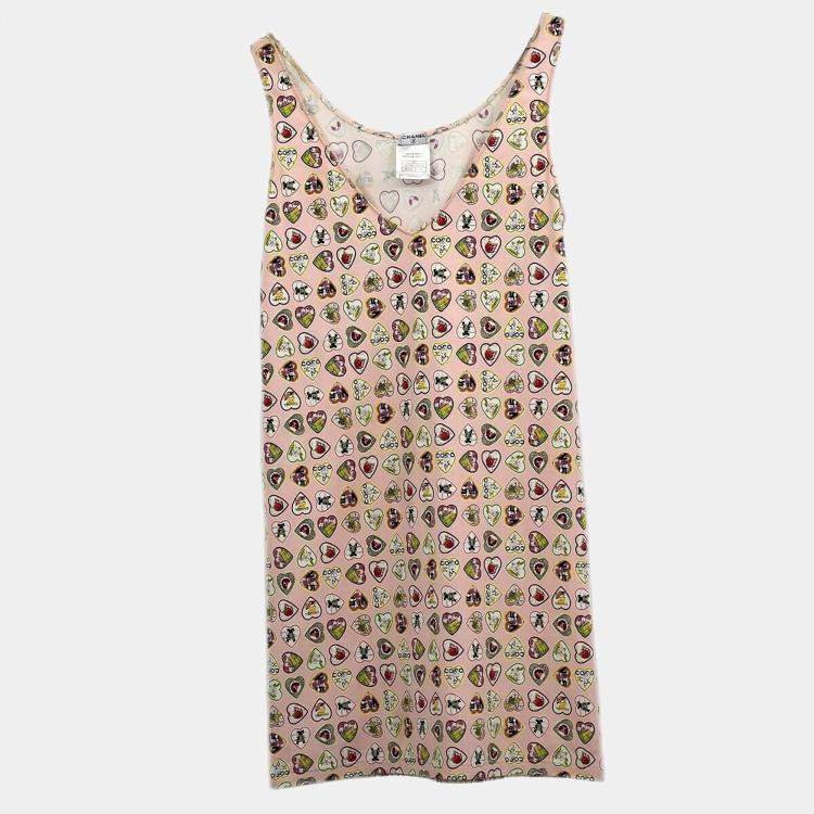 Pre Owned Chanel Valentine Dress Pink 