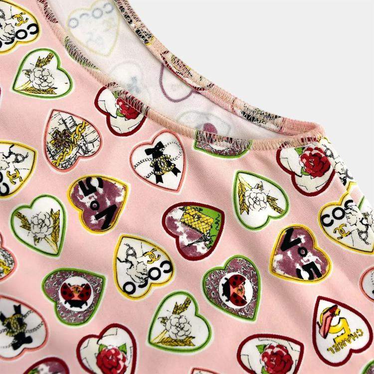 Pre Owned Chanel Valentine Dress Pink 
