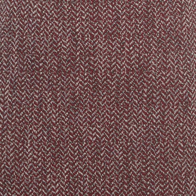 Pre Owned تنورة شانيل جاكار بورجوندي من صوف على شكل قلم رصاص كبيرة