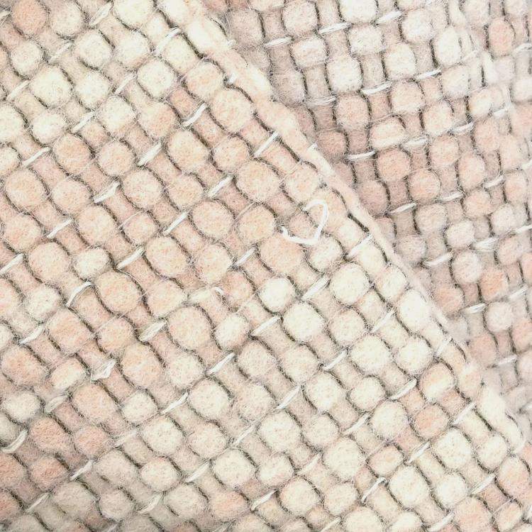 Pre Owned Chanel Pink Single Breasted Coat 01A M