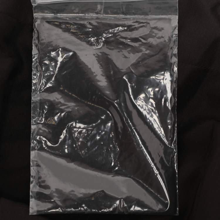 Pre Owned Chanel Brown Wool Belted Blazer & Skirt Set L