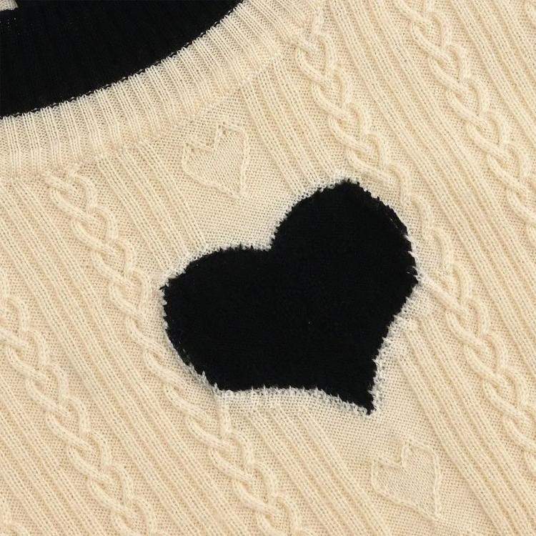 Pre Owned Chanel Off-white Wool Top S