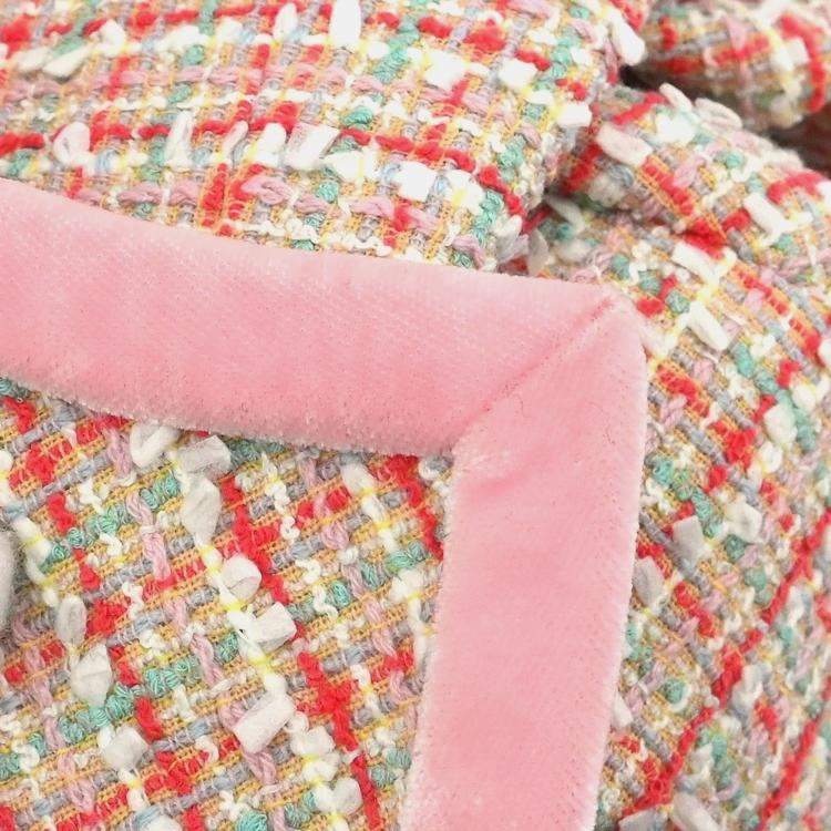 Pre Owned Chanel Pink Setup Suit Jacket Skirt M