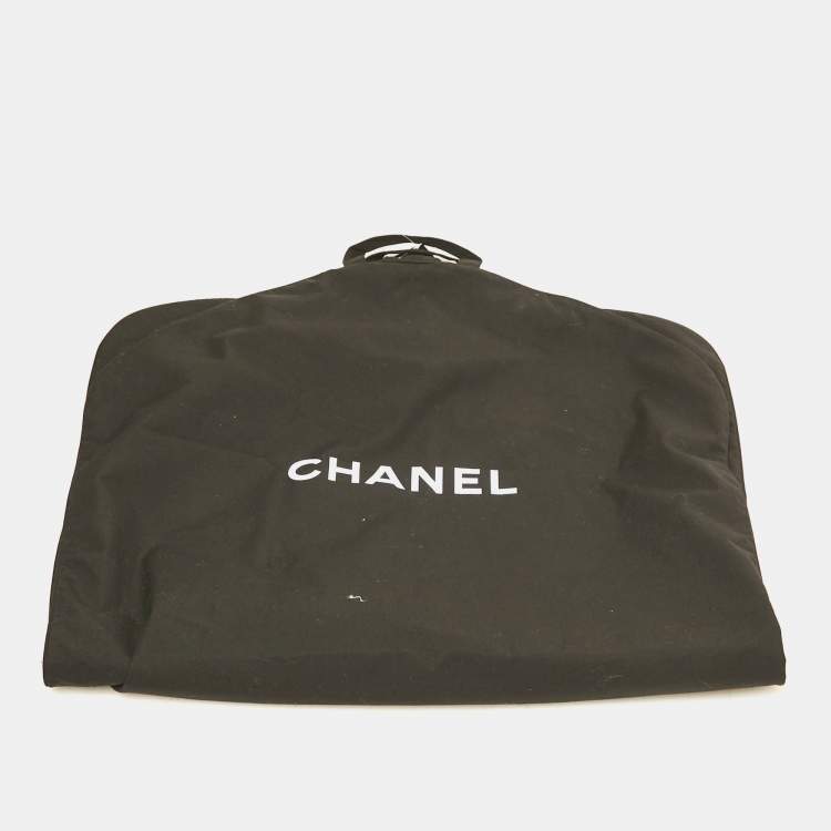 Pre Owned Chanel Pink Nylon Puffer Coat S