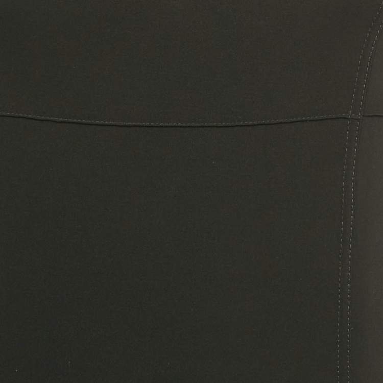 Pre Owned Chanel Black Nylon Strappy Short Dress M