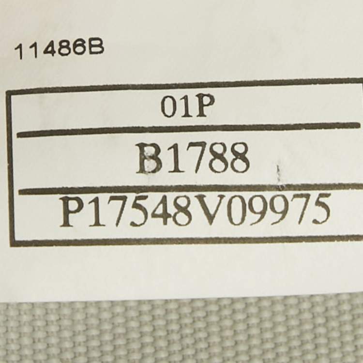 Pre Owned Chanel Grey /White Logo Applique Cotton & Nylon Trousers S