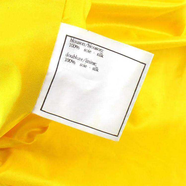 مملوكة مسبقًا Chanel Jacket Yellow