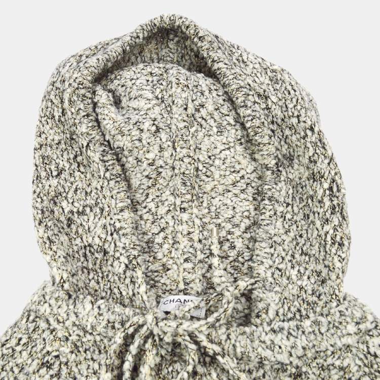 مملوكة مسبقًا فستان شانيل بينغوين بأكمام طويلة رمادي 