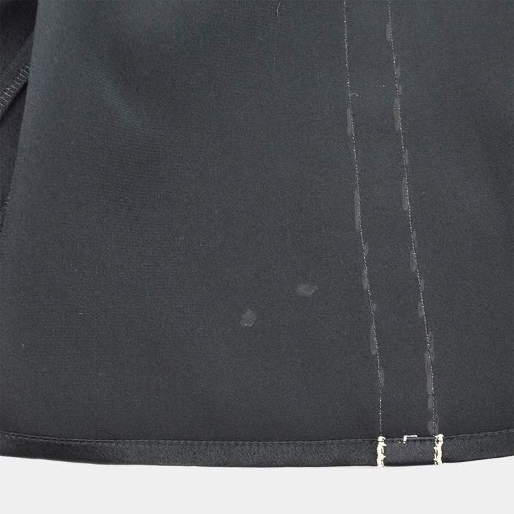 Pre Owned Chanel Blouse Shirt Black 94A M