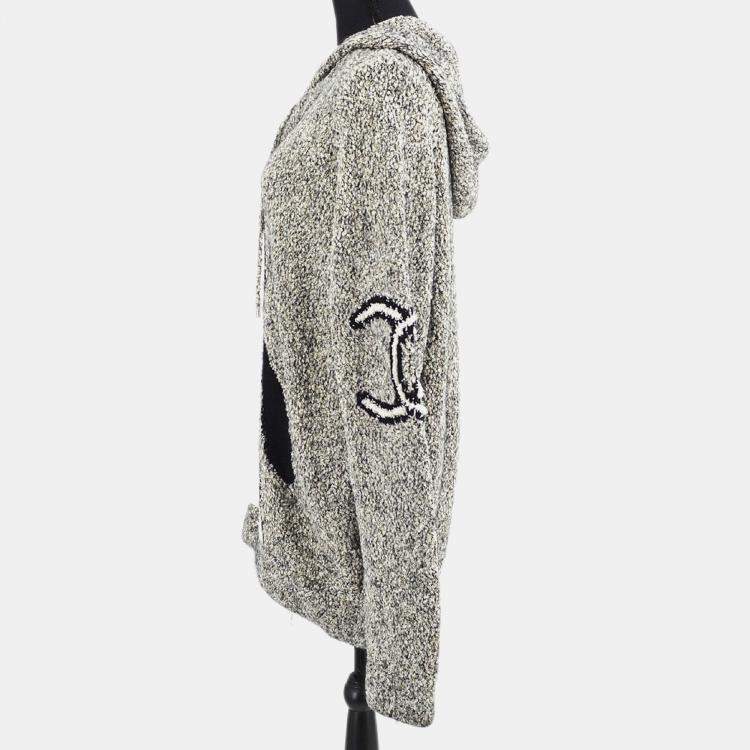 Pre Owned Chanel 07A Penguin Long Sleeve Dress Gray