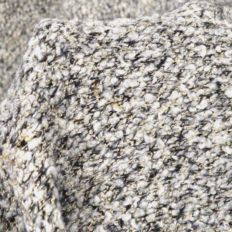 Pre Owned Chanel 07A Penguin Long Sleeve Dress Gray