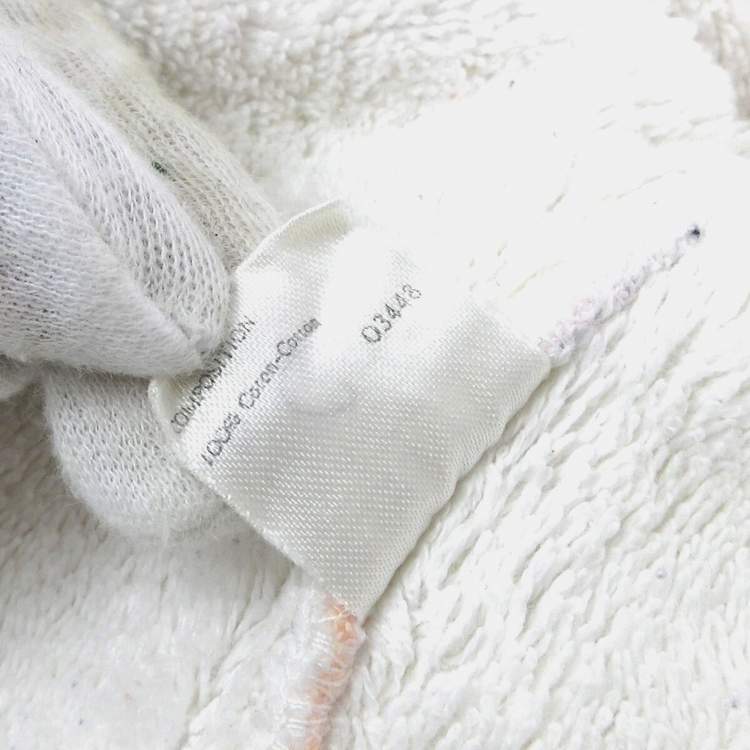 مملوكة مسبقًا Chanel  Big Silhouette Front Opening Long Sleeve Cardigan Pink M