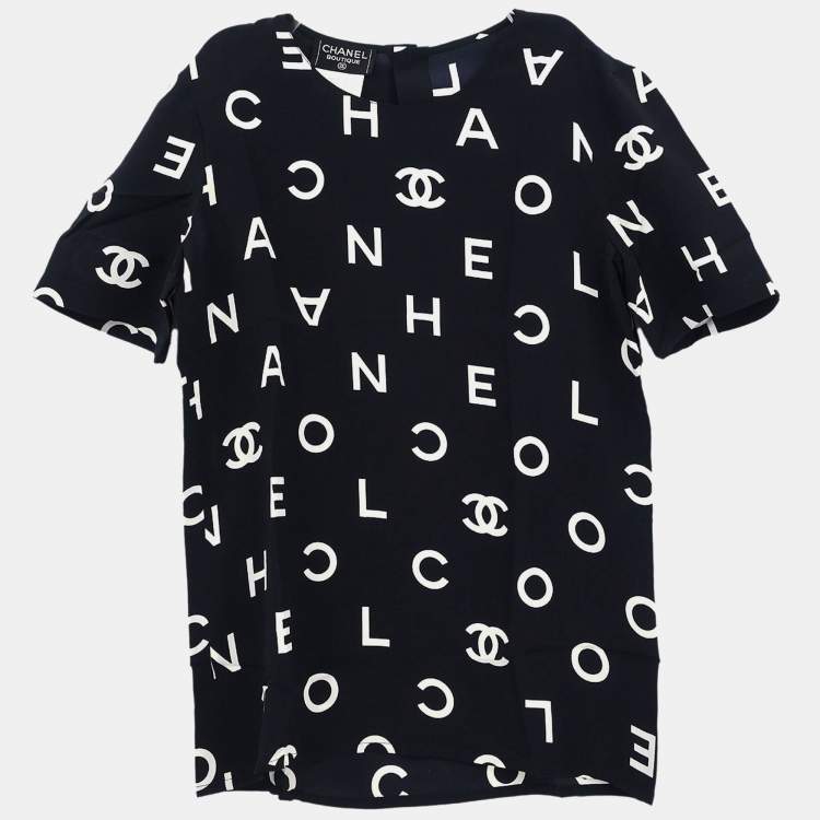 Pre Owned Chanel Top Black 97P #34