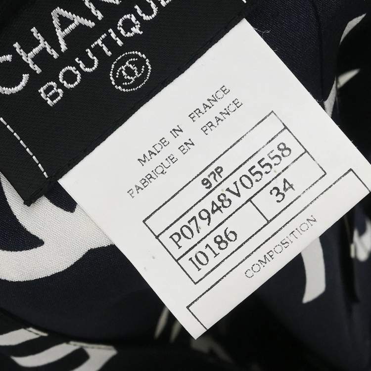 Pre Owned Chanel Top Black 97P #34