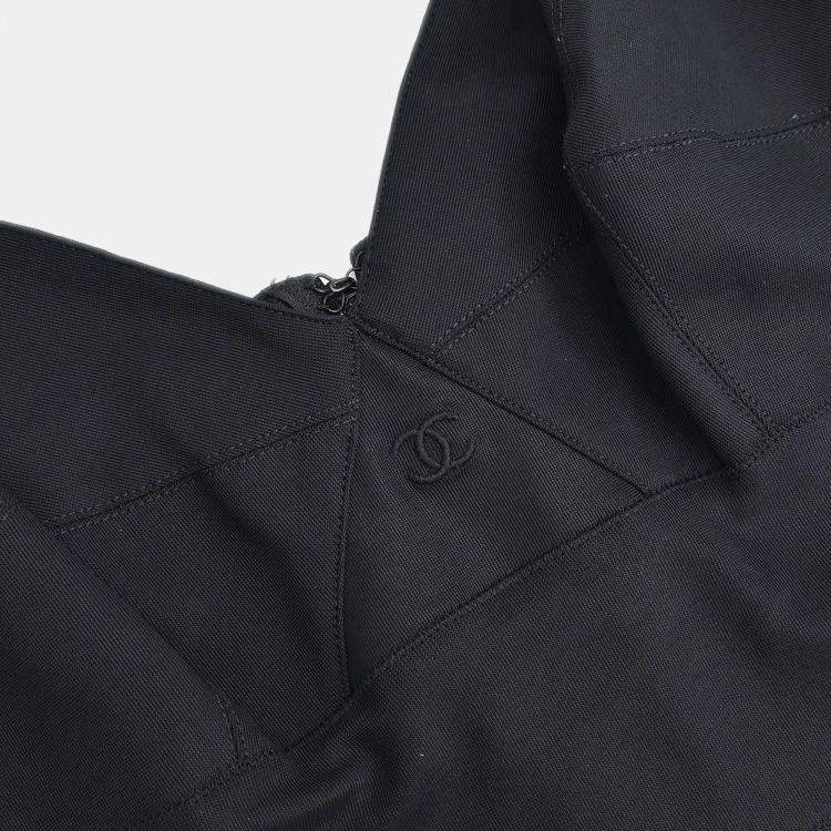 Pre Owned Chanel Camisole Jumpsuit Black S
