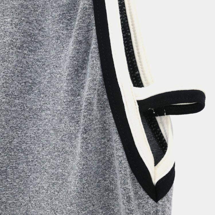 Pre Owned Chanel Sleeveless Dress Gray 98P M