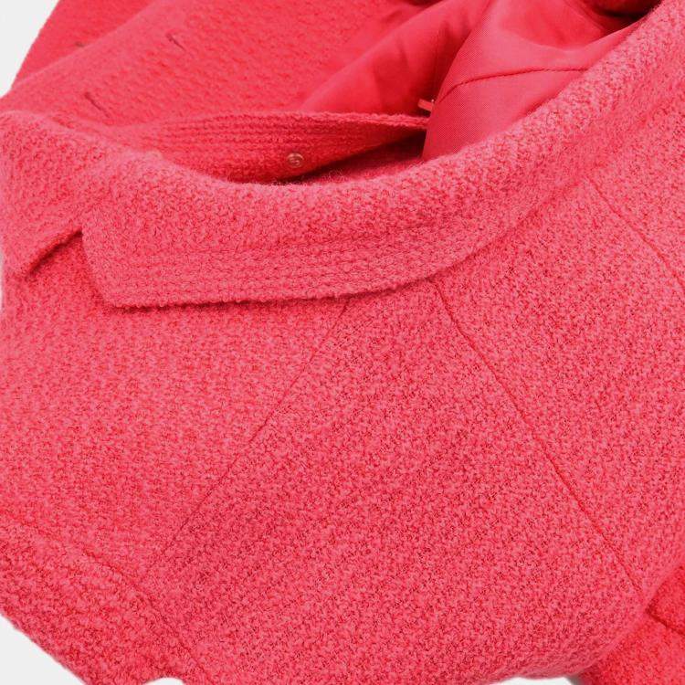 Pre Owned Chanel Jacket Coat Pink L