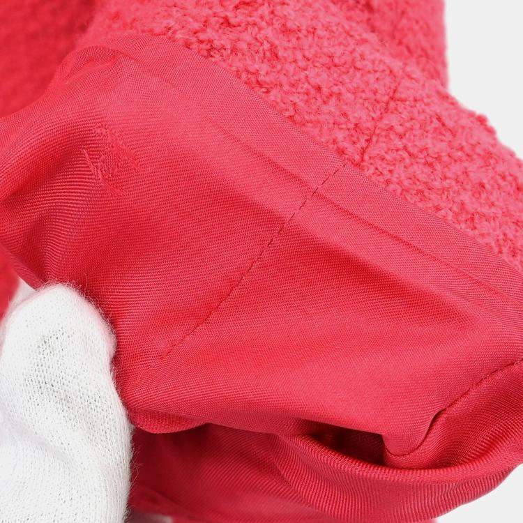 Pre Owned Chanel Jacket Coat Pink L