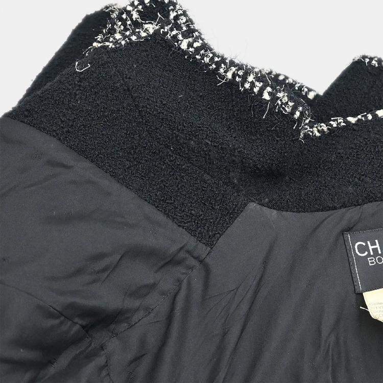 مملوكة مسبقًا Chanel Wool Jacket Black 94A Size L