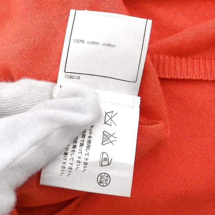 Pre Owned Chanel T-shirt Top Salmon Pink M