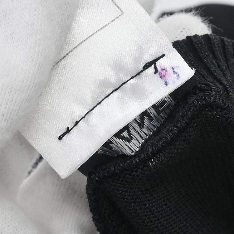 Pre Owned Chanel Cotton, Nylon, Rayon Black T-shirt Top Black S