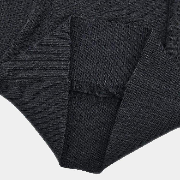 Pre Owned Chanel Cotton, Nylon, Rayon Black T-shirt Top Black S