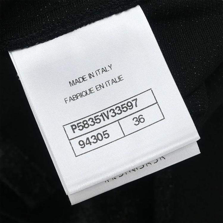 Pre Owned Chanel Camisole Top Black XS