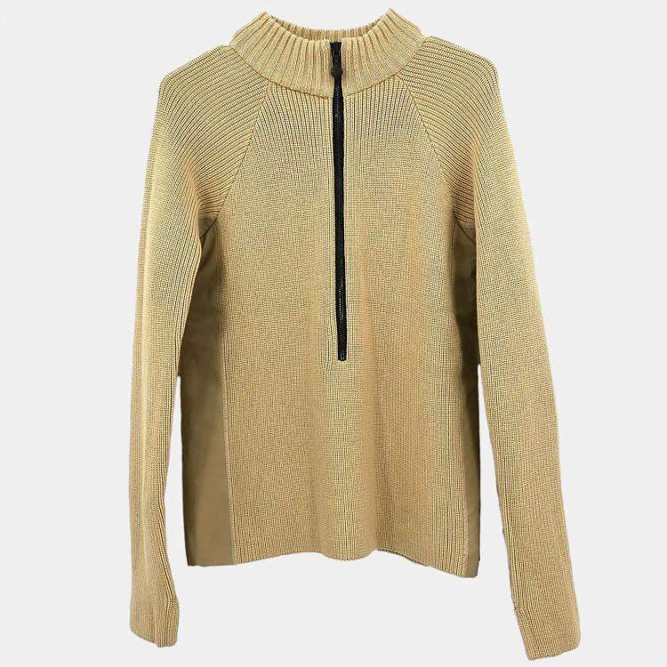 Pre Owned Chanel Sport Line Top Beige 02A Size M